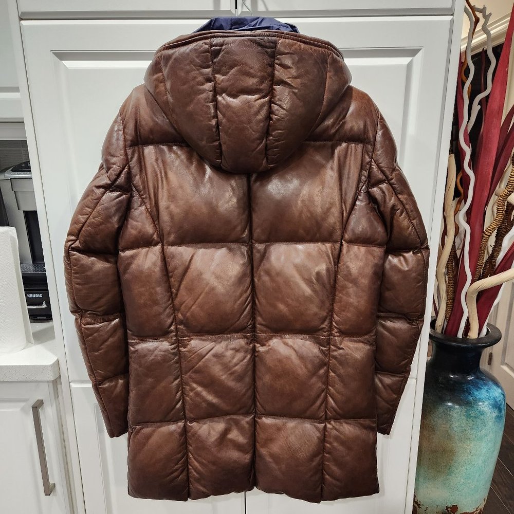 Regency - Lamarque Collection - Quilted Leather Jacket - Picture 6 of 13